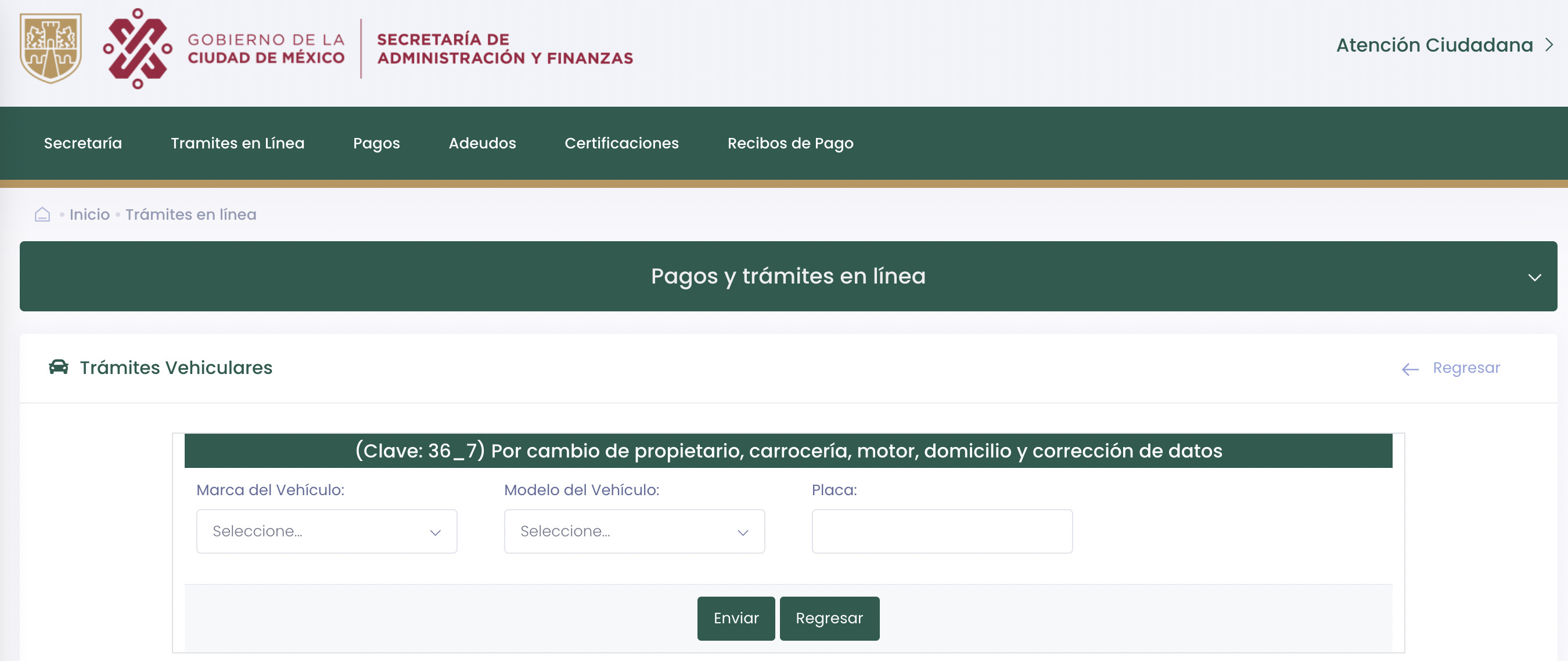 Cambio de propietario de un auto híbrido en la CDMX