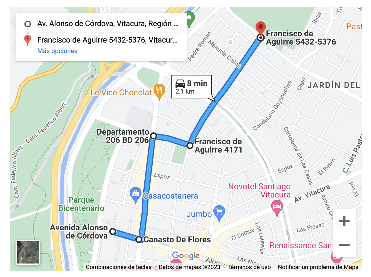 Licencia de conducir en Vitacura