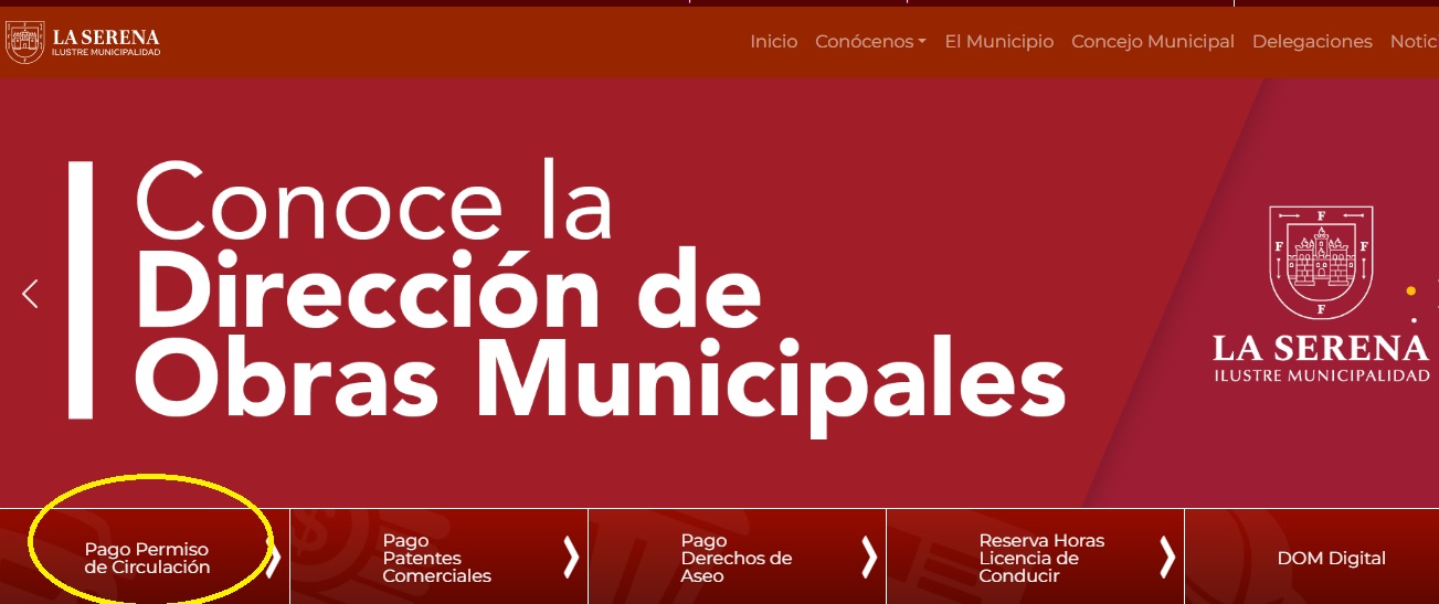 Permiso de circulación en La Serena