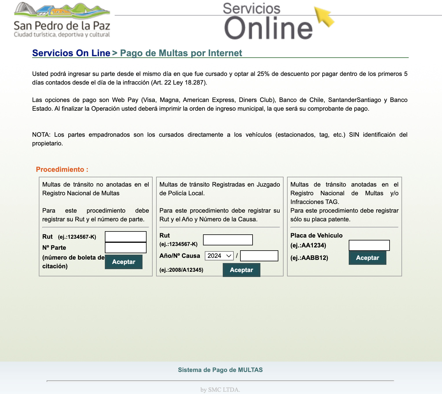 JPL en San Pedro de la Paz: Cómo pagar multas de tránsito