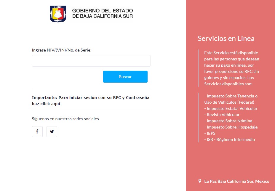 Adeudo de tenencia en BCS