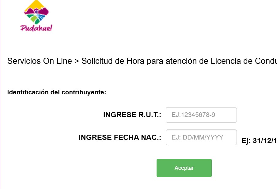 agendar hora municipalidad Pudahuel