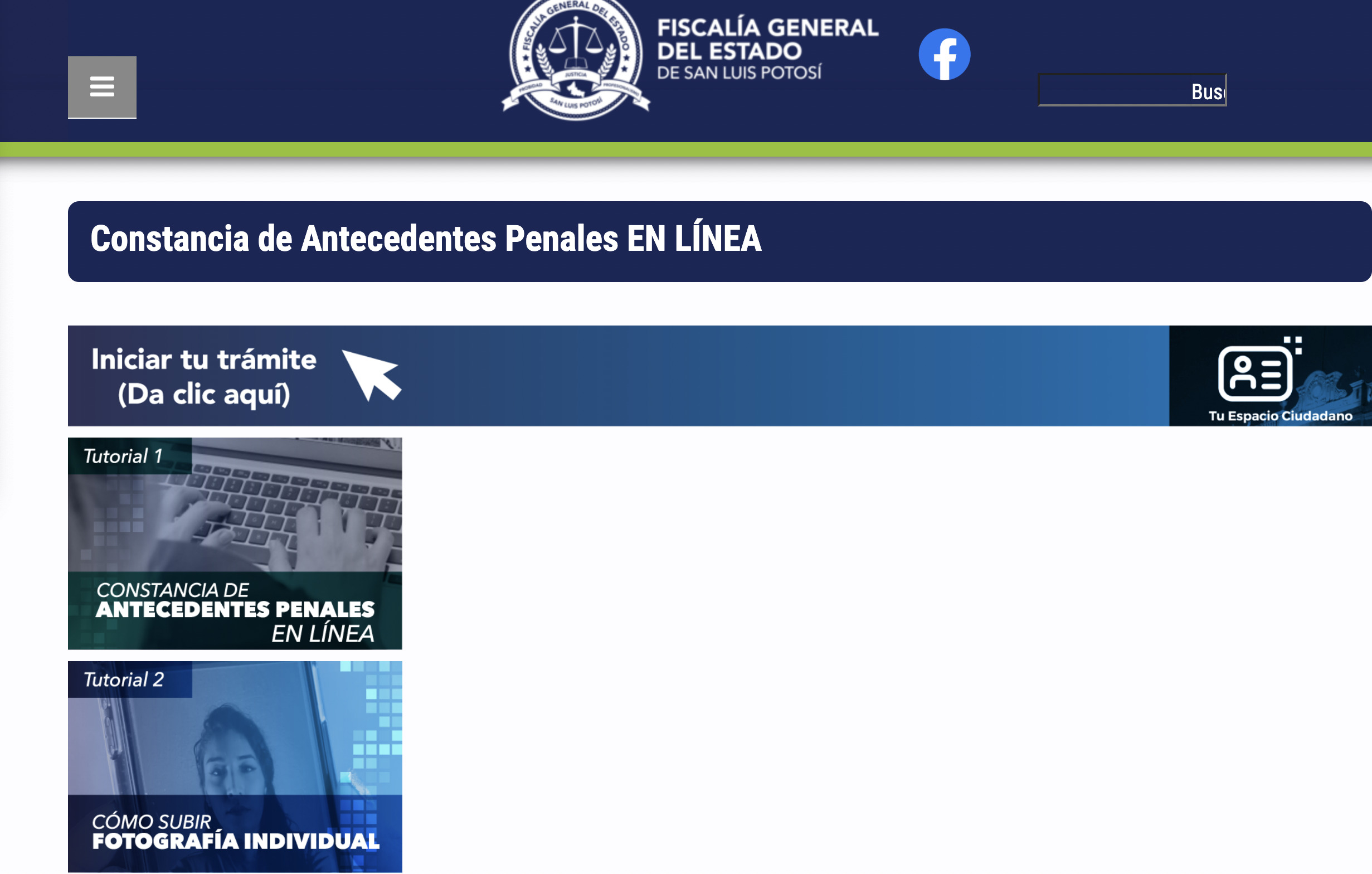 Carta de no antecedentes penales en San Luis de Potosí