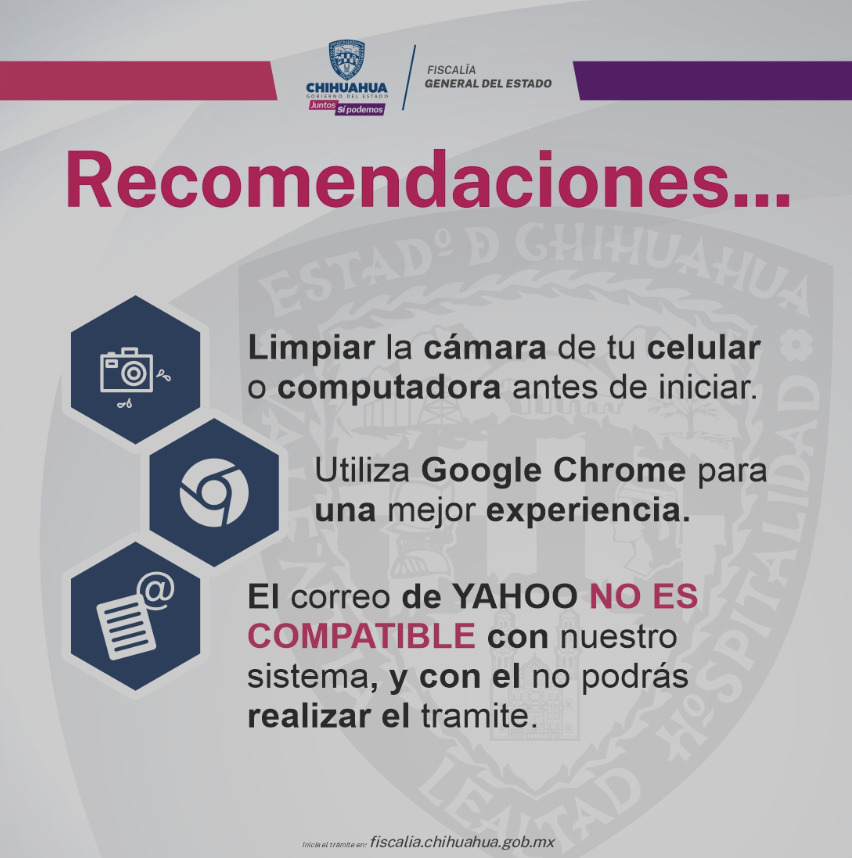 Carta de no antecedentes penales en Chihuahua