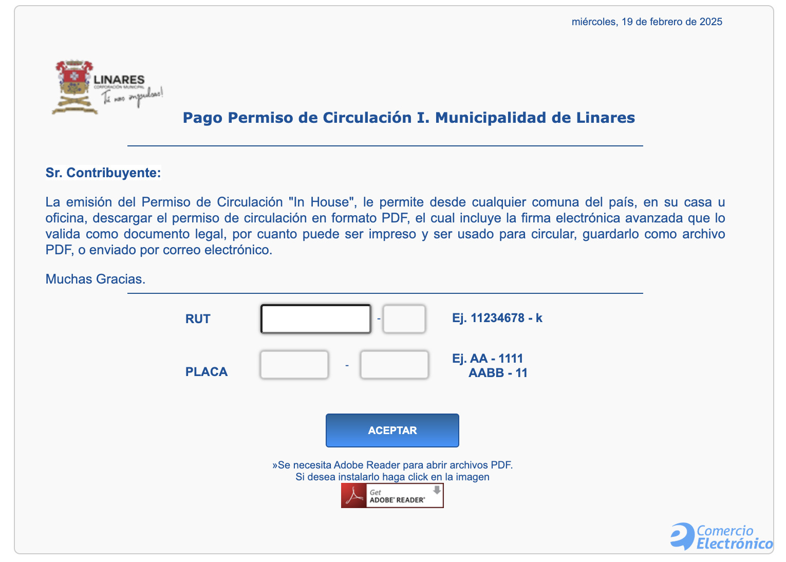 Permiso de circulación en Linares: ¿Cómo pagarlo?