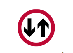 Señales de tránsito restrictivas