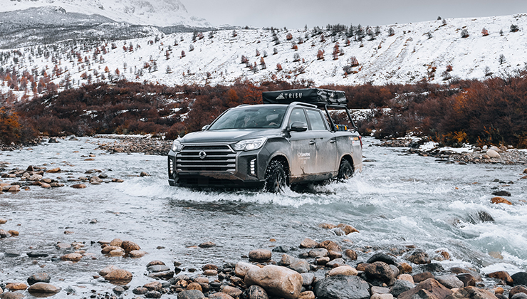 Desempeño 4x4 Ssangyong Musso