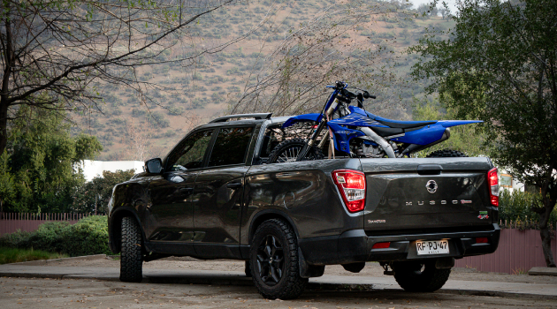 Pick-up de la Ssangyong Musso