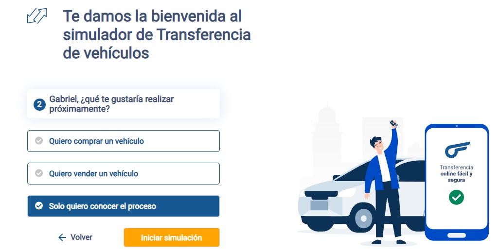 Simulador Transferencia Autofact