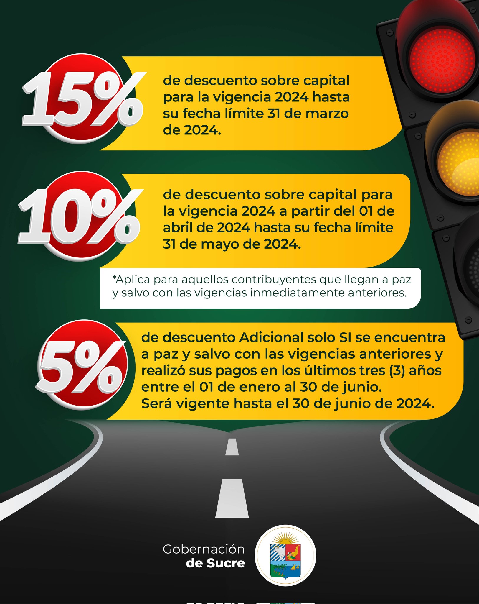 impuesto vehicular en sucre 2024