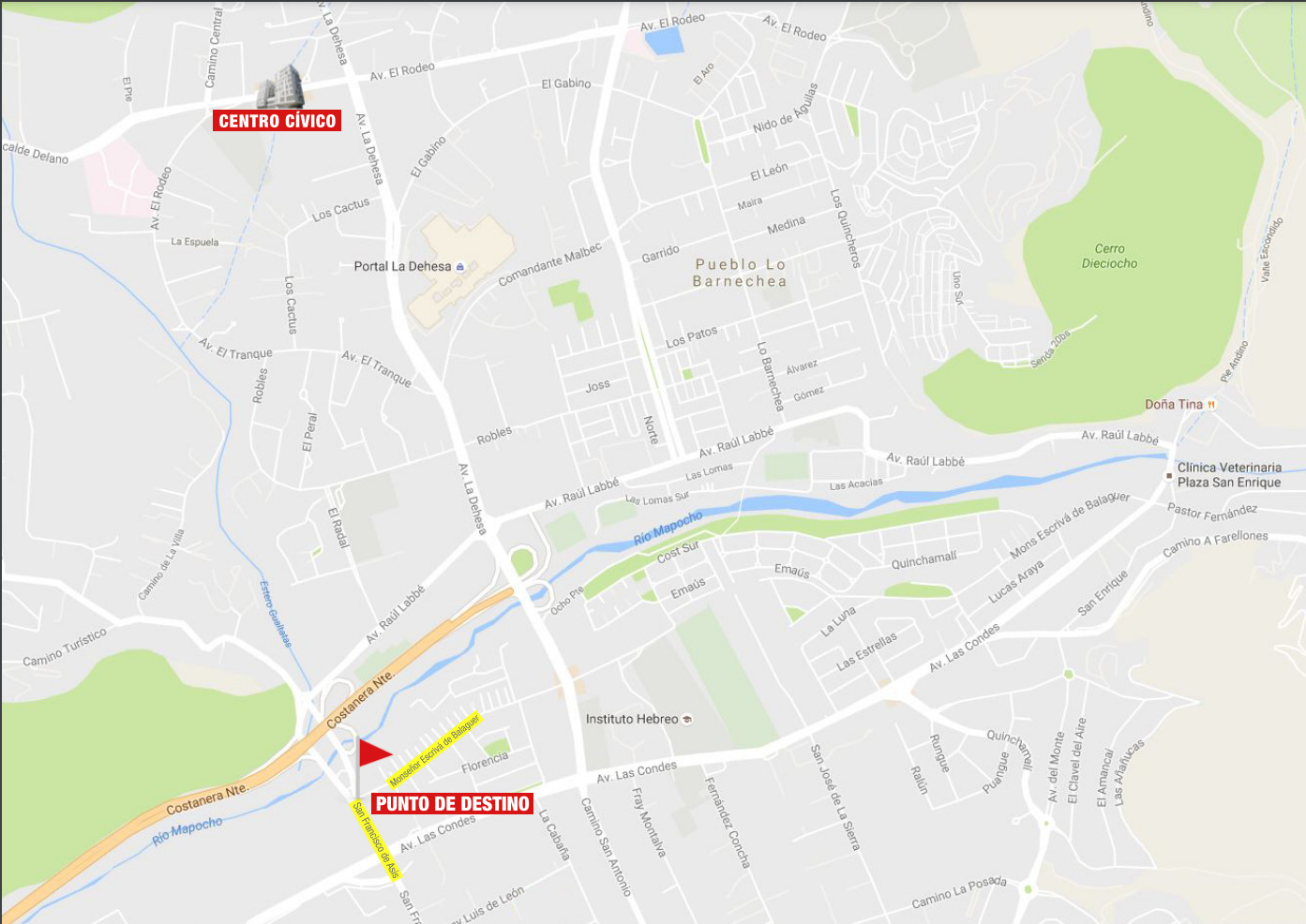 Licencia de conducir en Lo Barnechea: ¿Cuál es la ruta del examen práctico?
