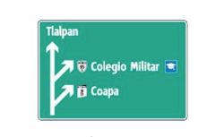 Señales de tránsito informativas