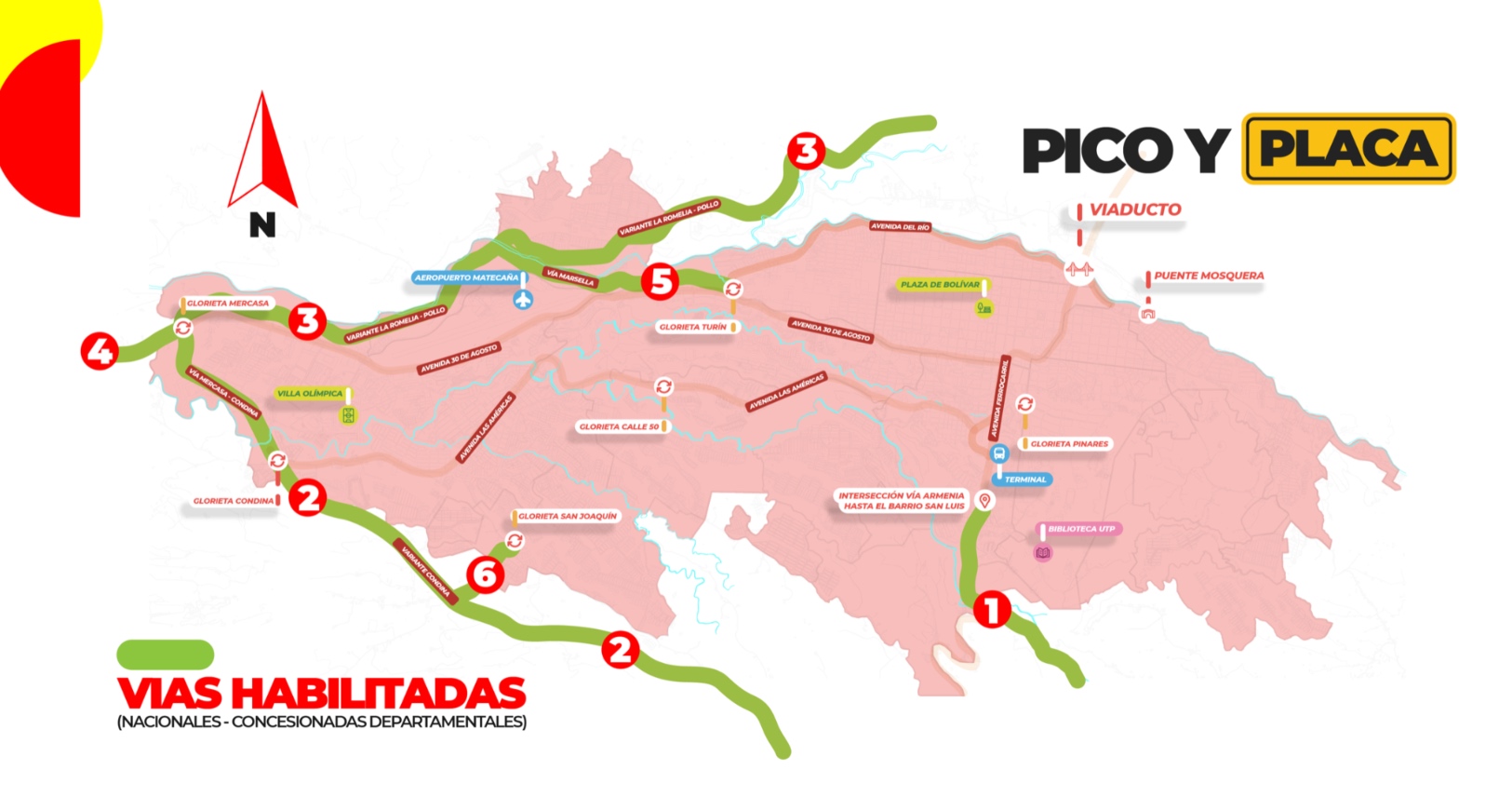 pico y placa en pereira