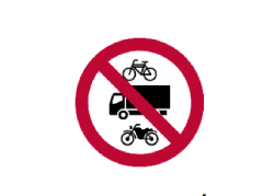 Señales de tránsito restrictivas