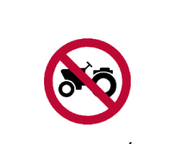 Señales de tránsito restrictivas