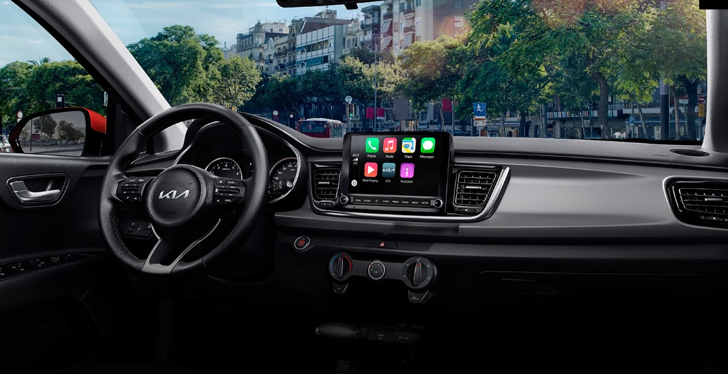 equipamiento interior kia rio 5