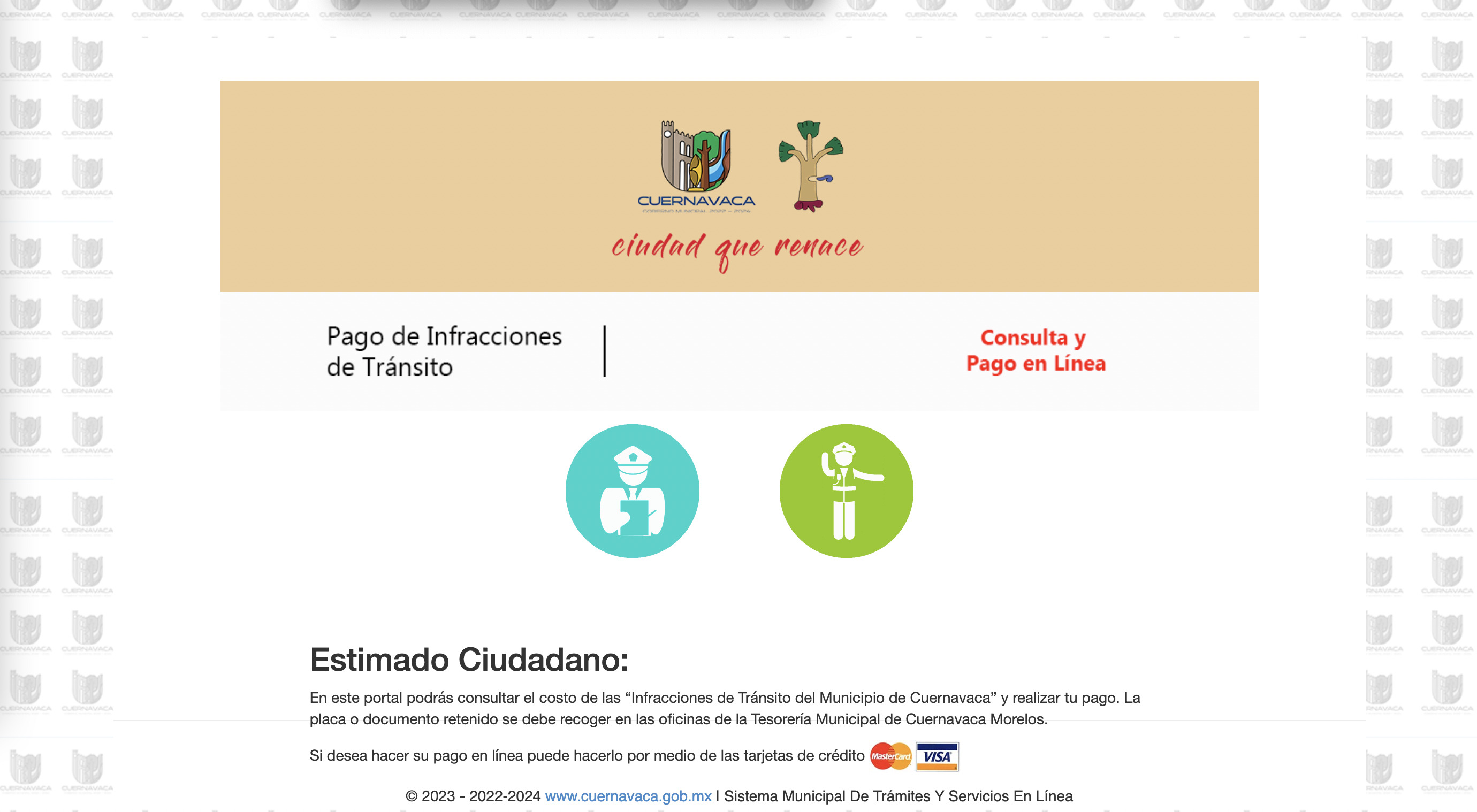 Infracciones de tránsito en Cuernavaca, Morelos