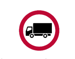 Señales de tránsito restrictivas