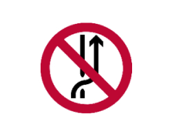 Señales de tránsito restrictivas