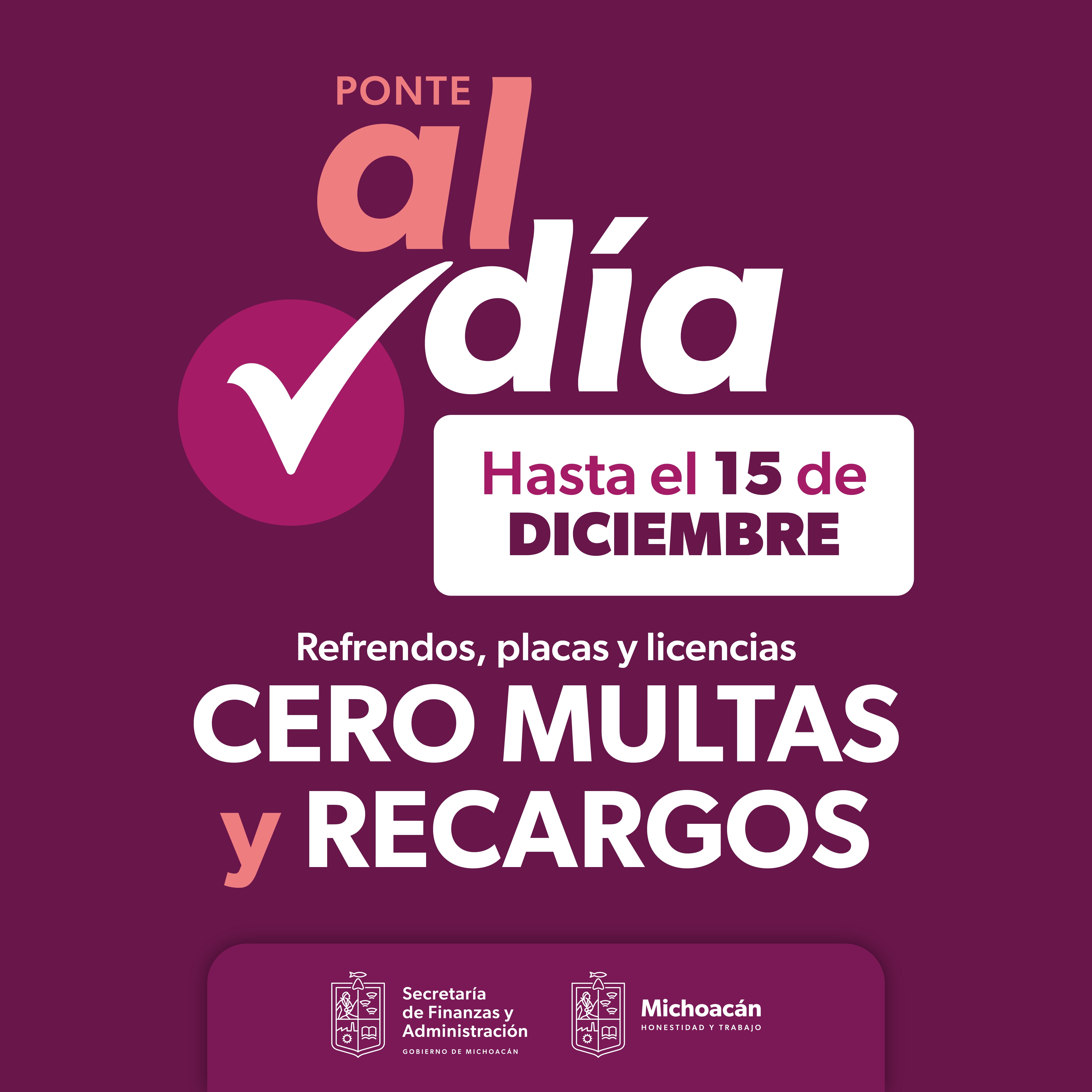 tenencia michoacán Ponte al día descuentos 2023