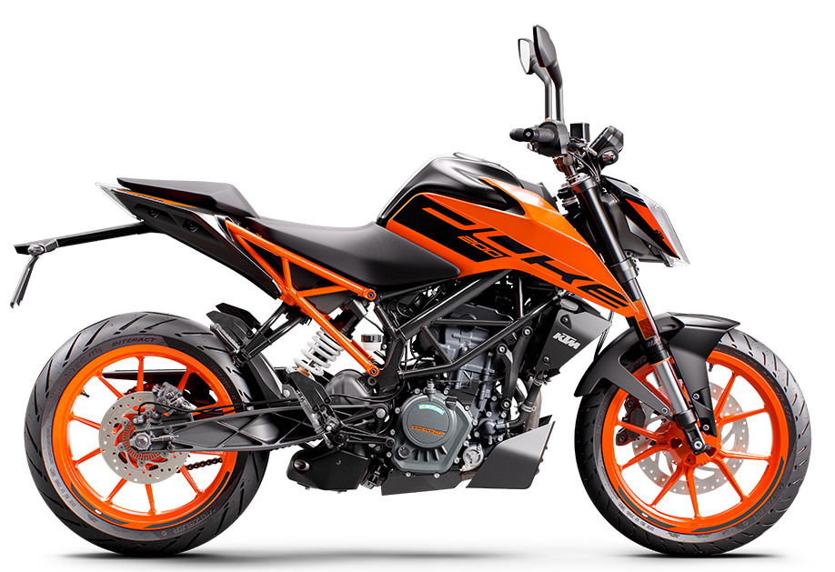 Las motos más vendidas en Chile en 2024: KTM Duke 200