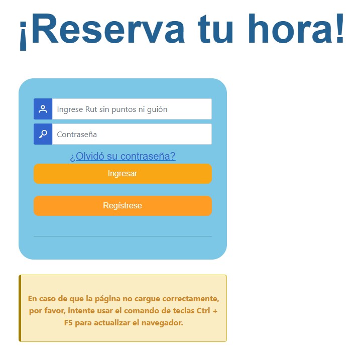 reserva de hora licencia de conducir Calama