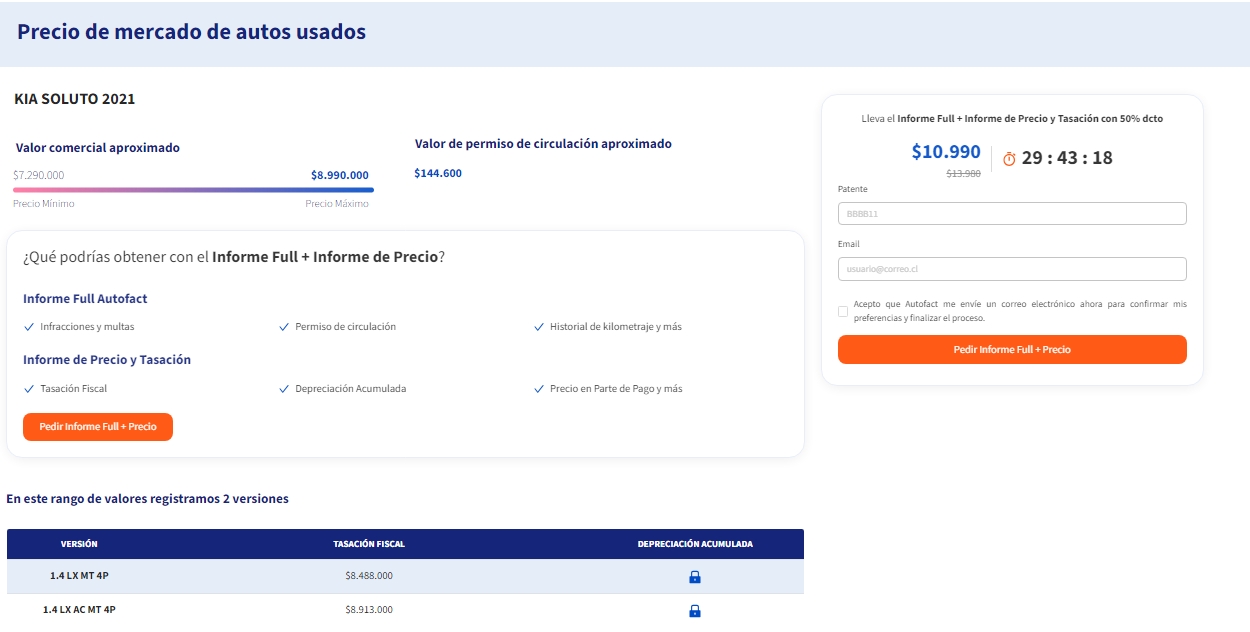 Precio Kia Soluto 2021