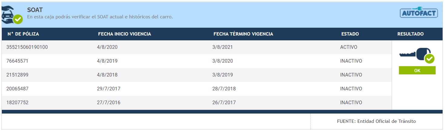 saber soat por placa