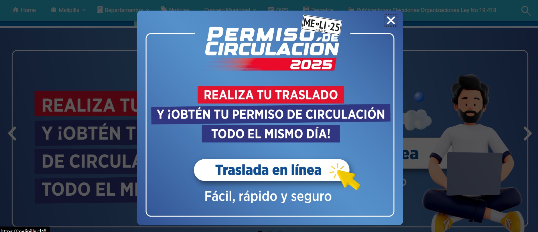 permiso de circulación melipilla
