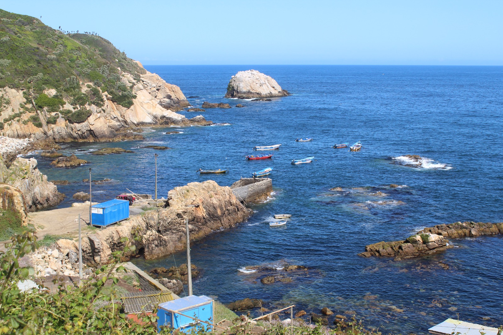Lugares turísticos en Concepción y alrededores: caleta chome
