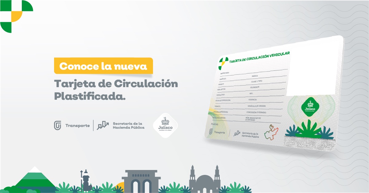 tarjeta de circulación jalisco