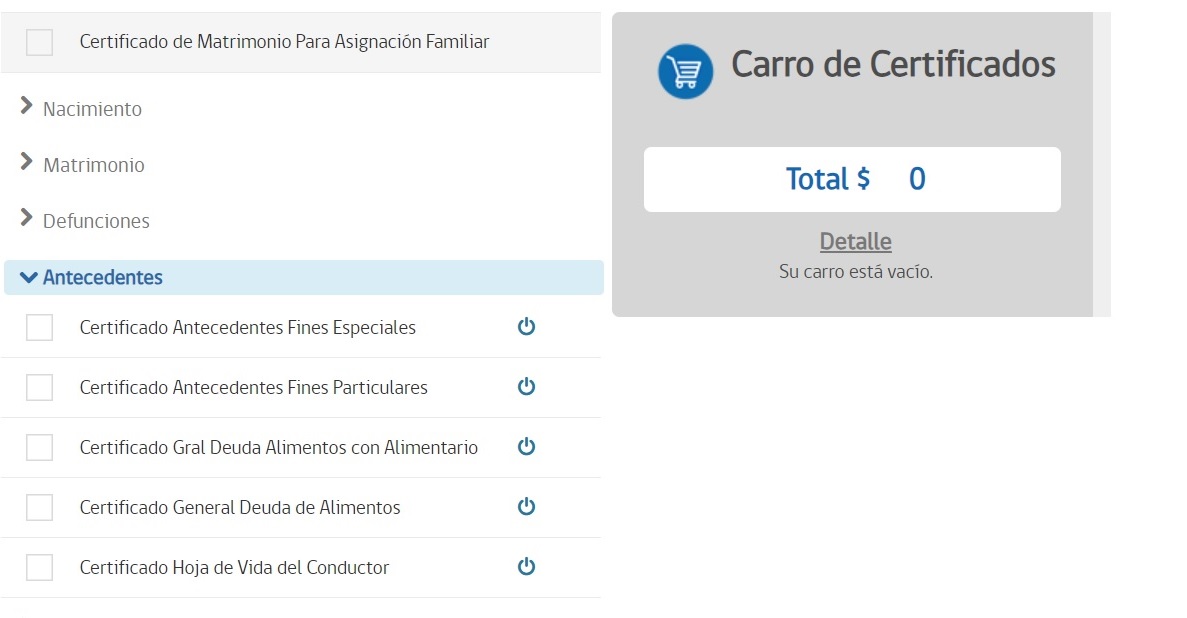Vender auto de forma segura: Certificado de antecedentes.
