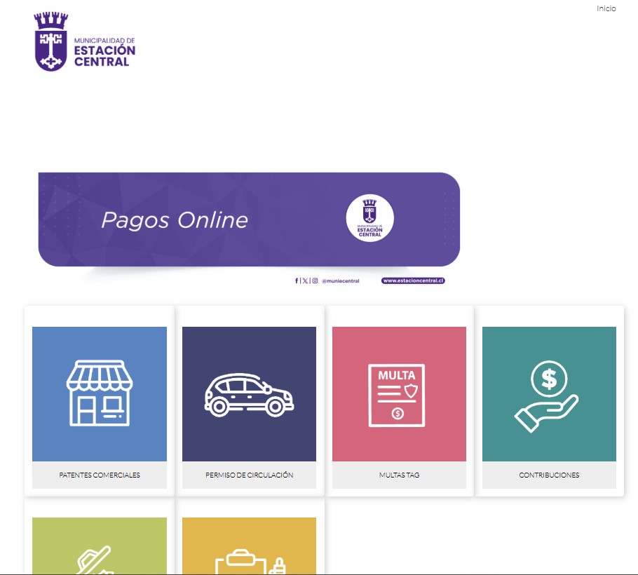 pago de multas TAG estación central