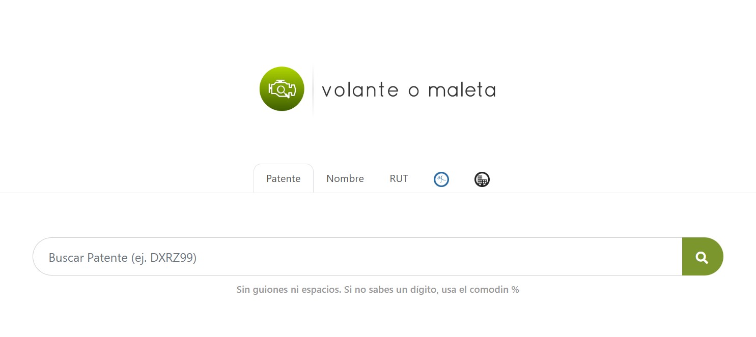 volante o maleta rutificadores de patentes
