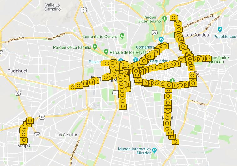 camaras vías exclusivas