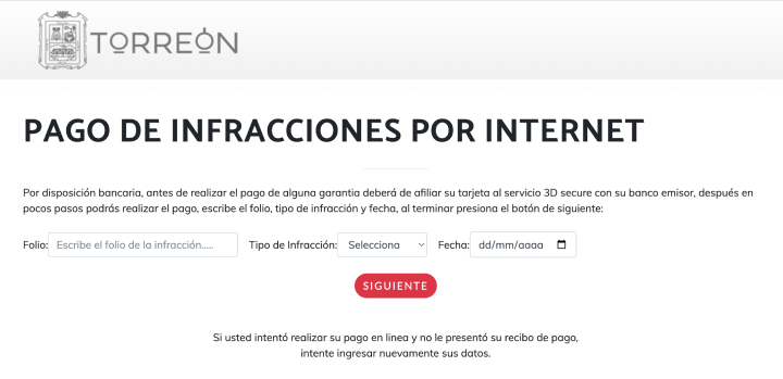 Multas de tránsito en Torreón