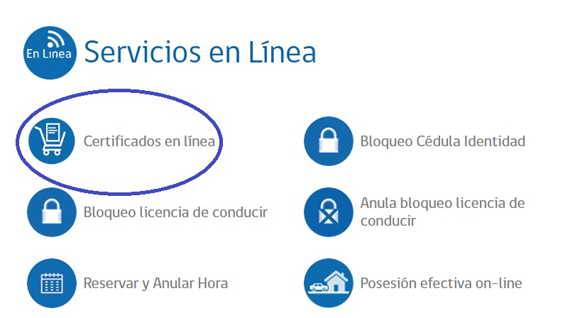 Registro Civil, obtener Certificado Multas No Pagadas