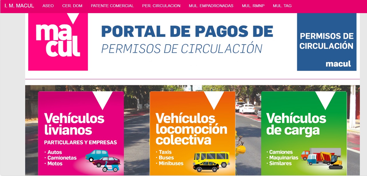 Permiso de circulación en Macul