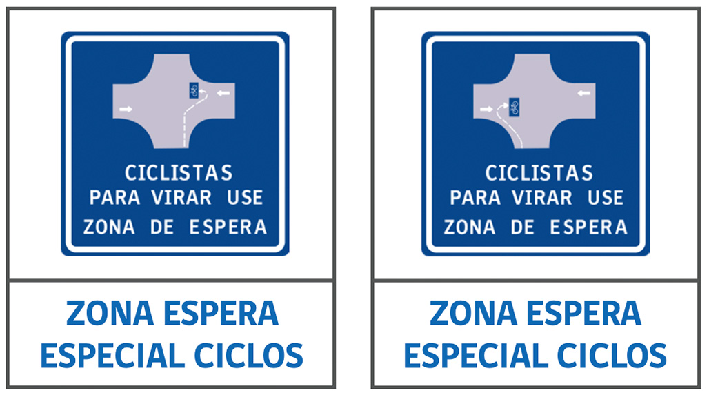 Autos, bicicletas y peatones: Las nuevas señales del tránsito