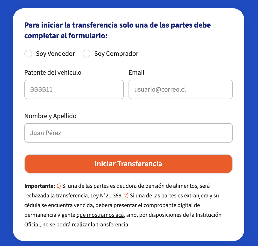 Cómo hacer la transferencia con Autofact