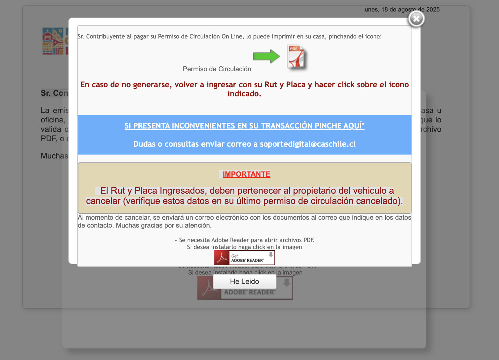 Permiso de circulación en Machalí: ¿Cómo pagarlo? online