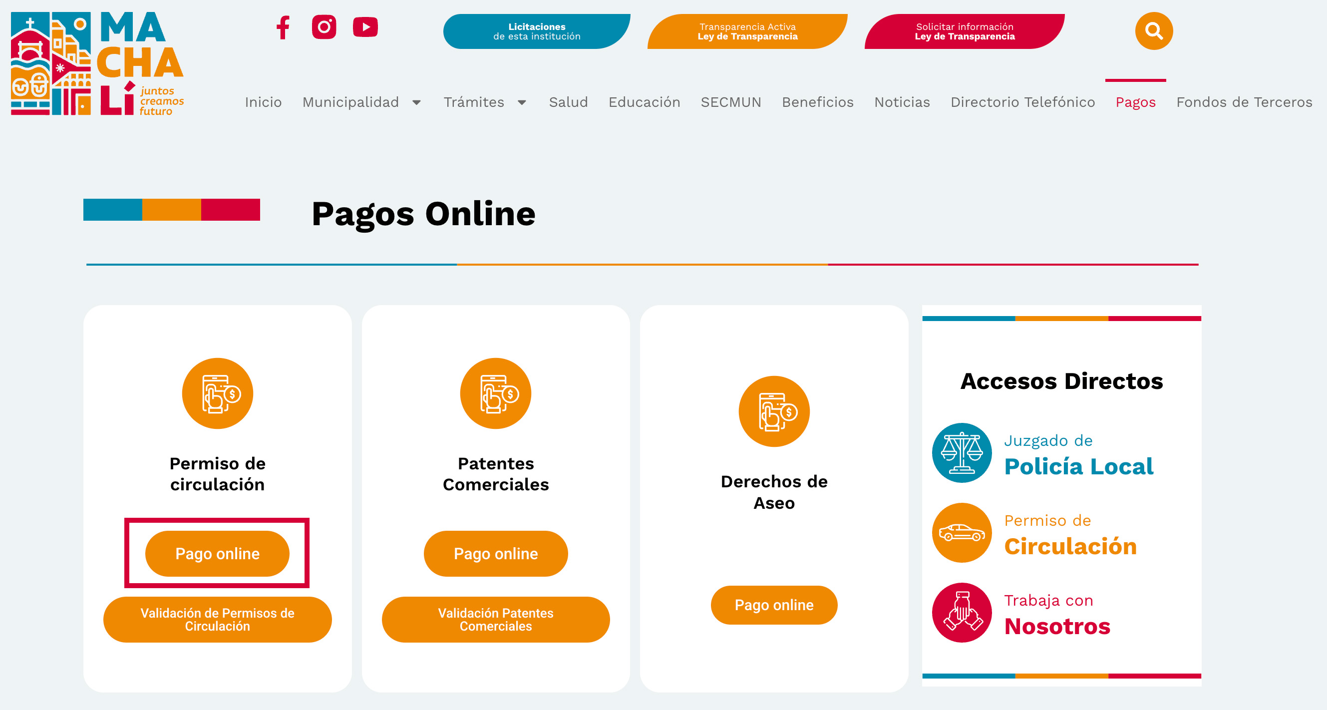 Permiso de circulación en Machalí: ¿Cómo pagarlo? online