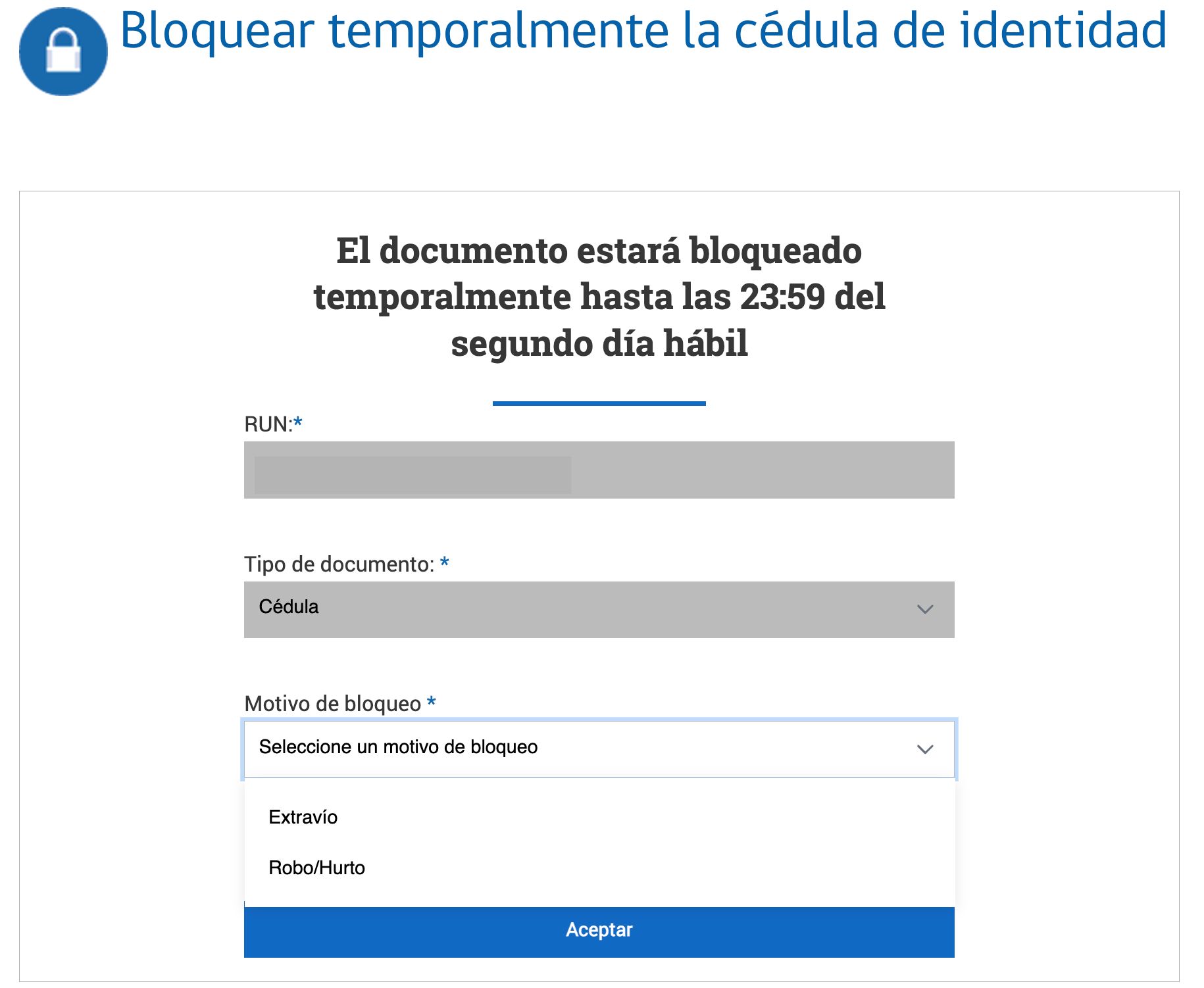 Bloqueo de cédula de identidad: ¿Cómo se hace?