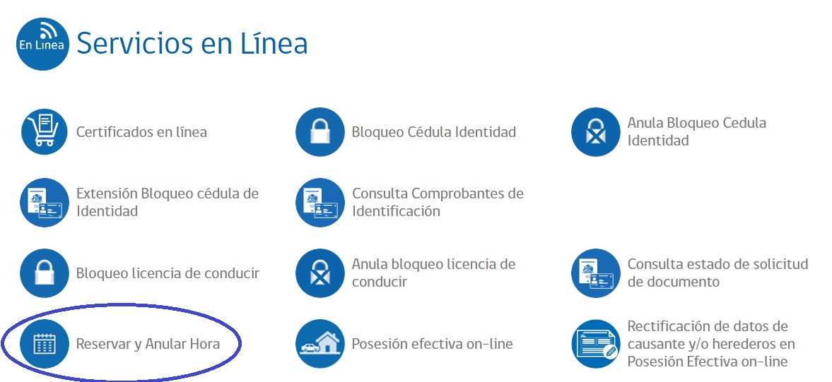 Reservar hora en Registro Civil para transferir un auto usado