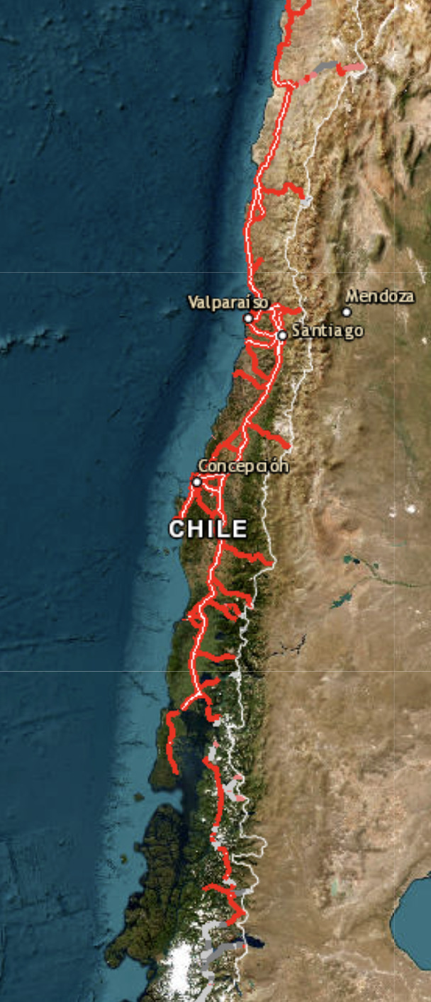 Carreteras de Chile: Las principales rutas del país