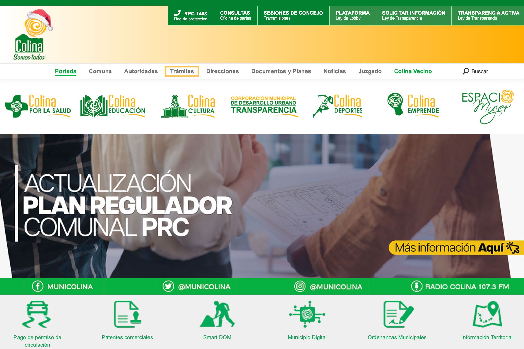 Licencia de conducir en Colina pedir hora online