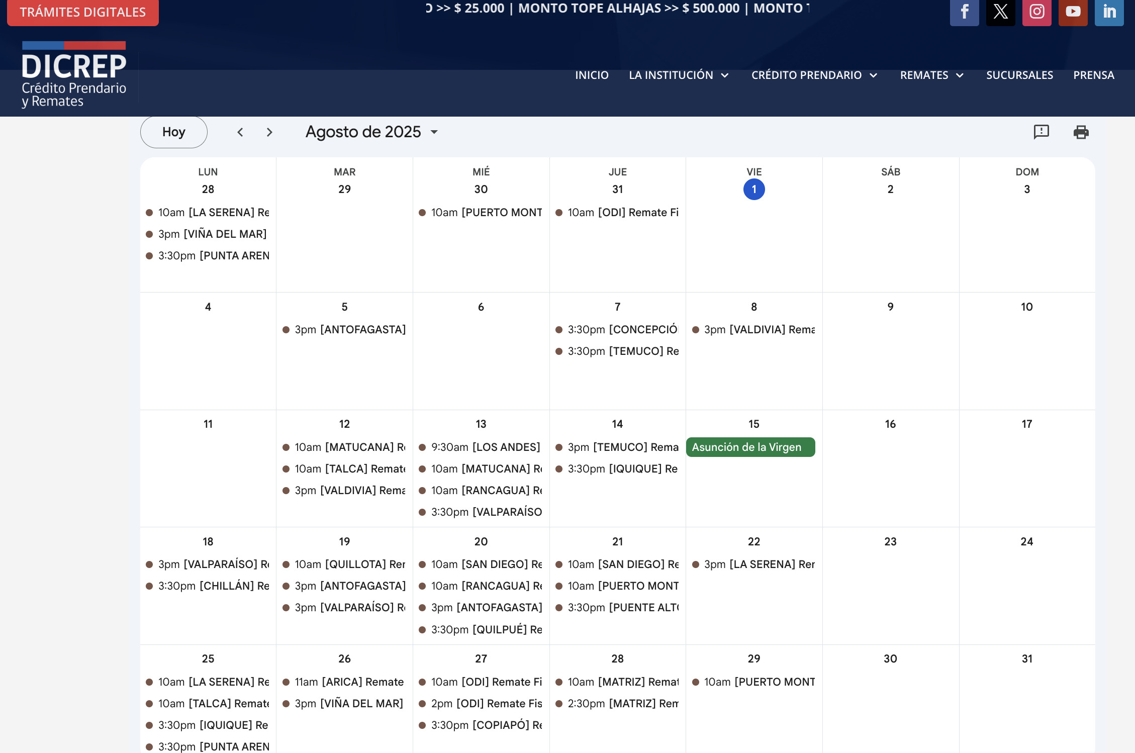 Remates DICREP: Cómo saber si un auto fue rematado por la Tía Rica