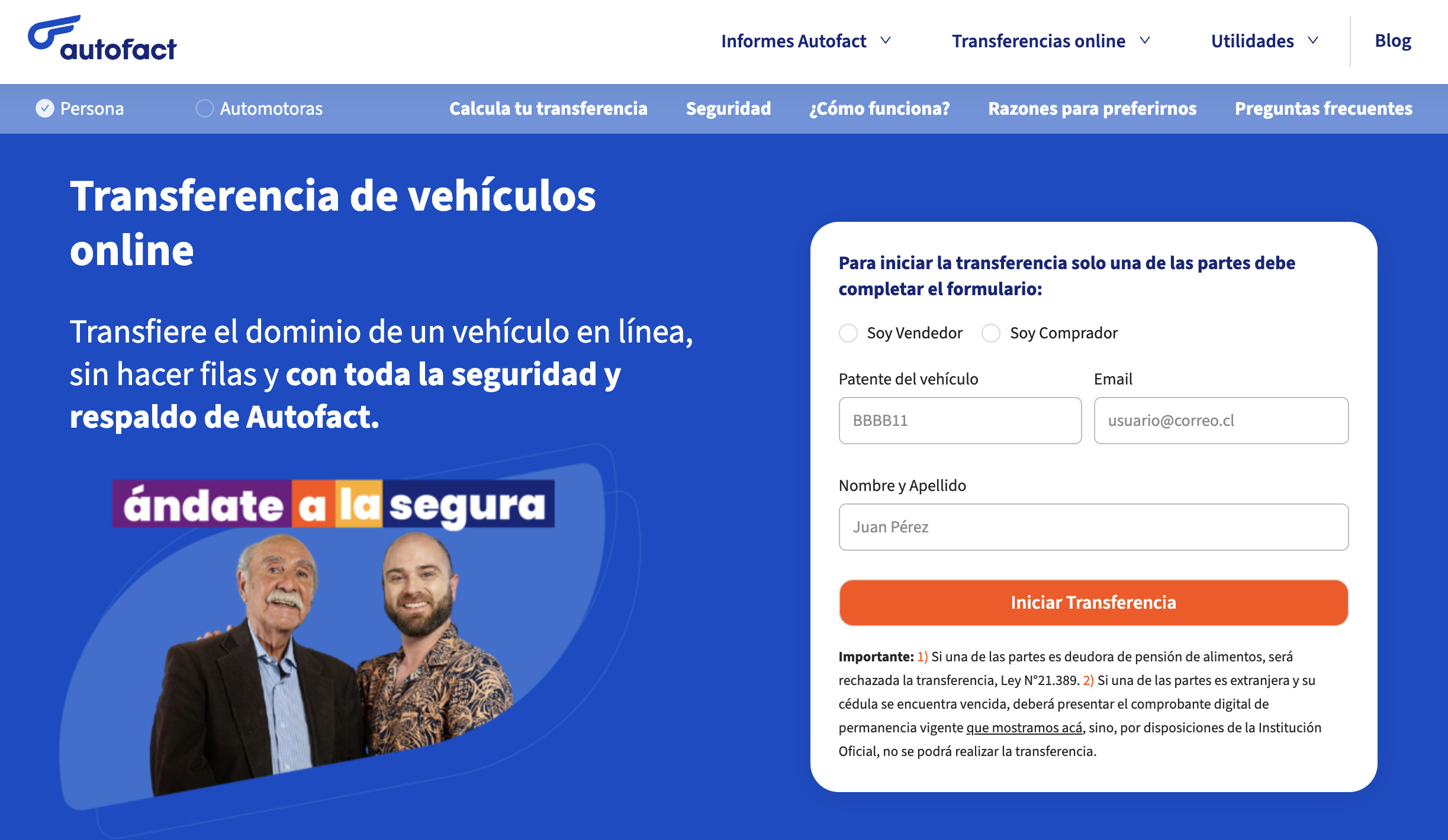 Registro Civil en Las Condes: Trámites vehiculares, transferencia autofact online