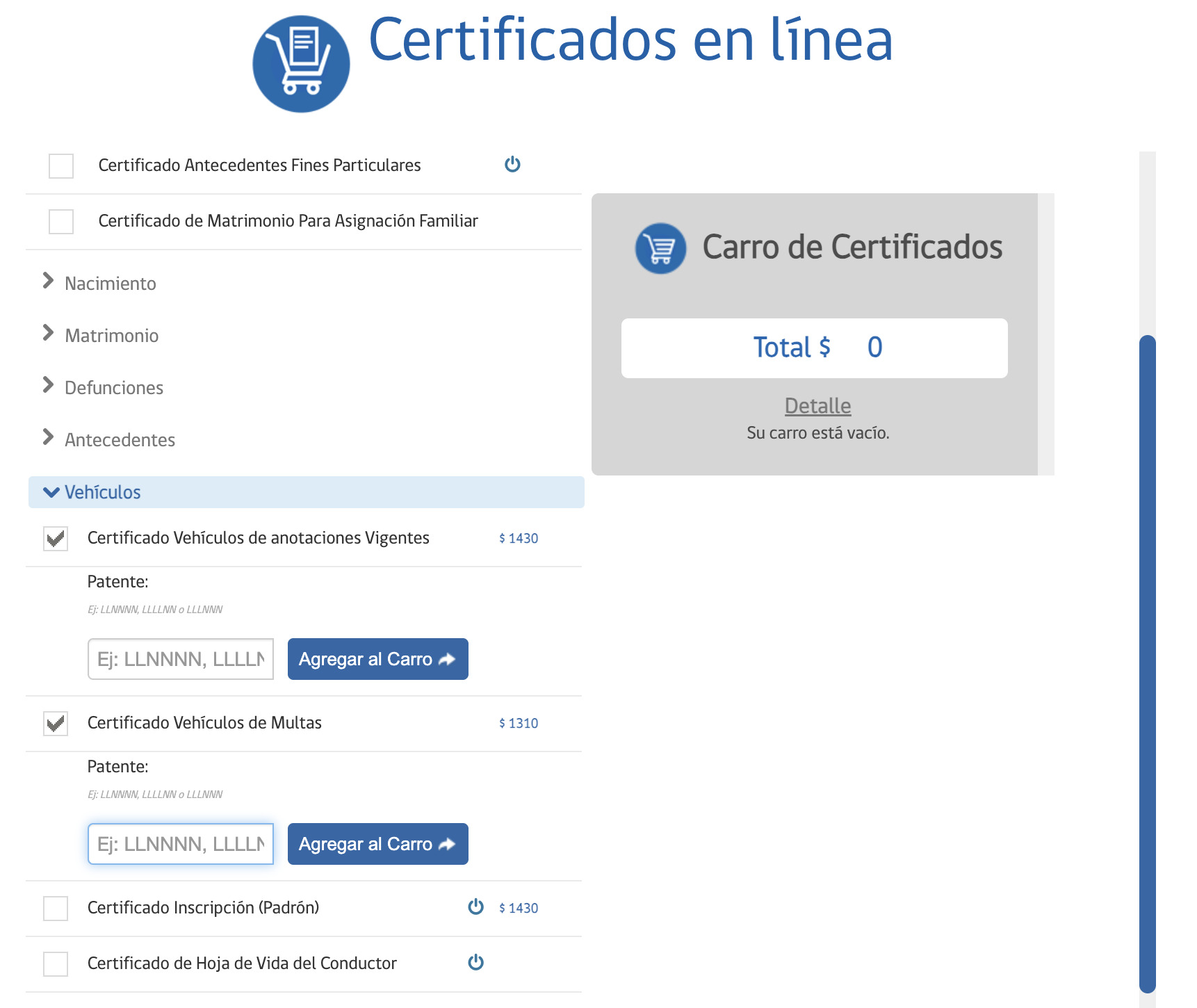 Estado de un vehículo por patente: ¿Cómo conocerlo? cav y certificado de multas