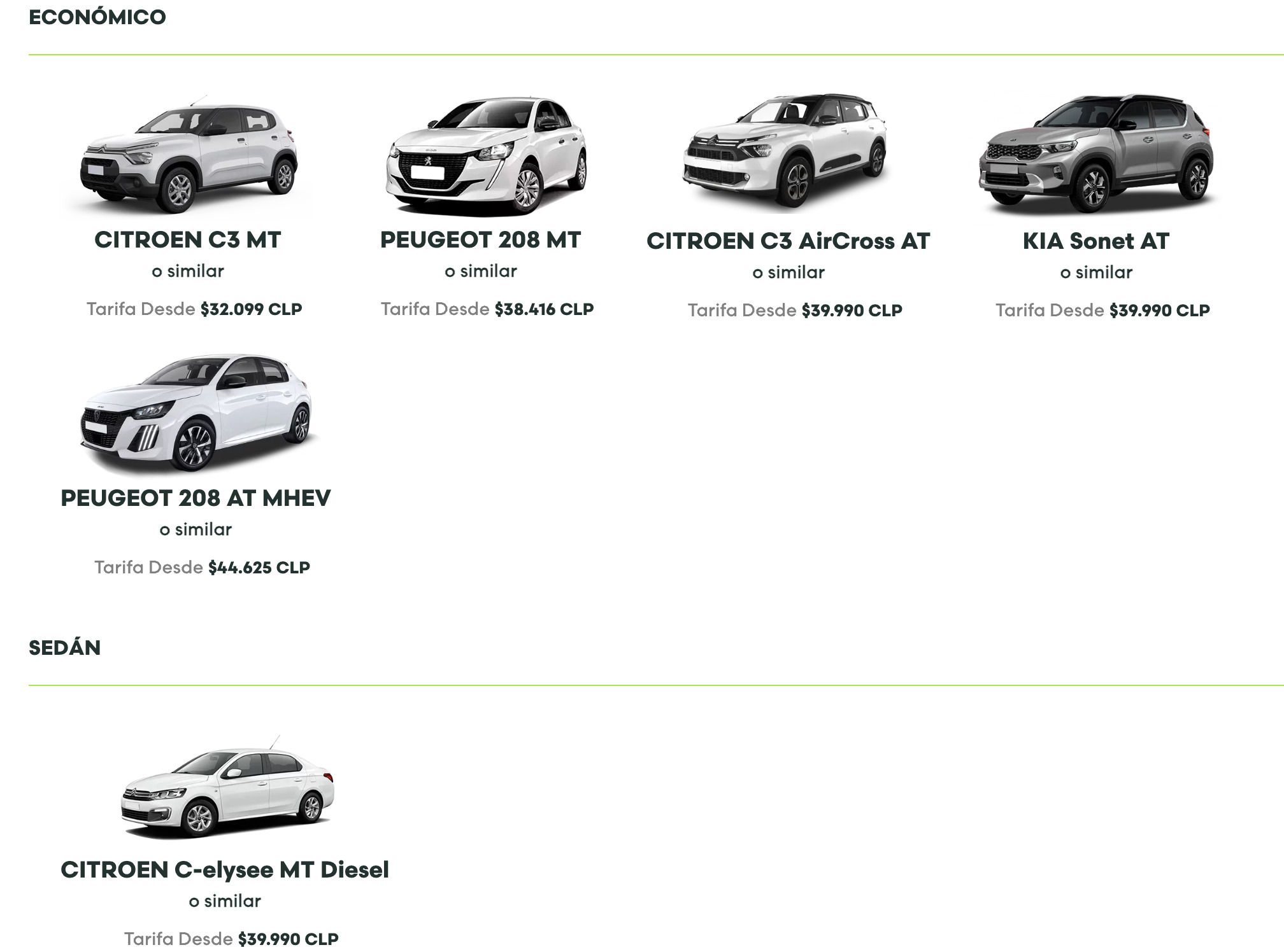 Arrendar autos en Chile: ¿Cuánto cuesta y qué opciones hay? econo rent